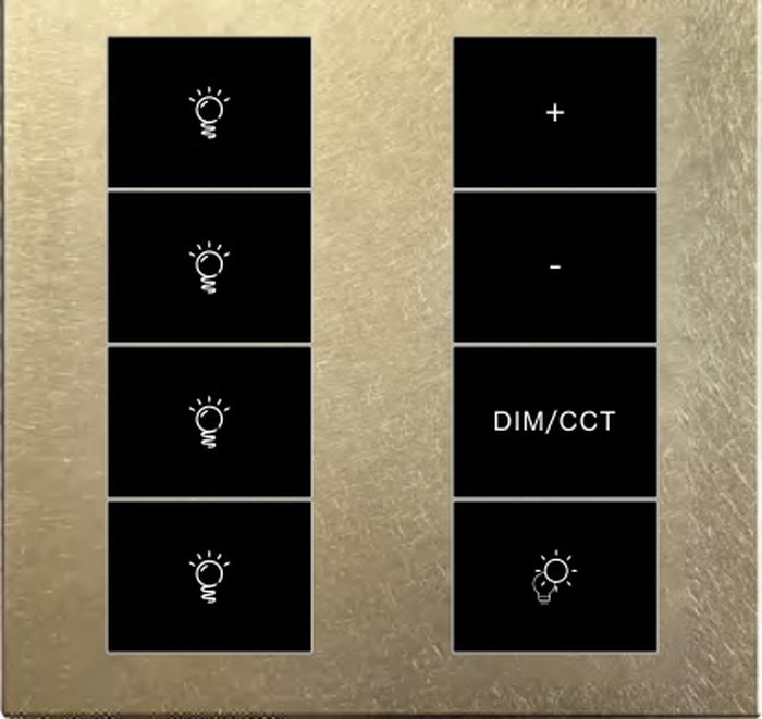 4 gang + DIM/CCT